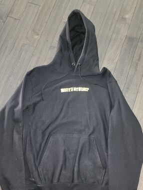 Shoe Palace Snoop Dog Black Hooded Sweatshirt with Yellow Accent - Men's Hoodie